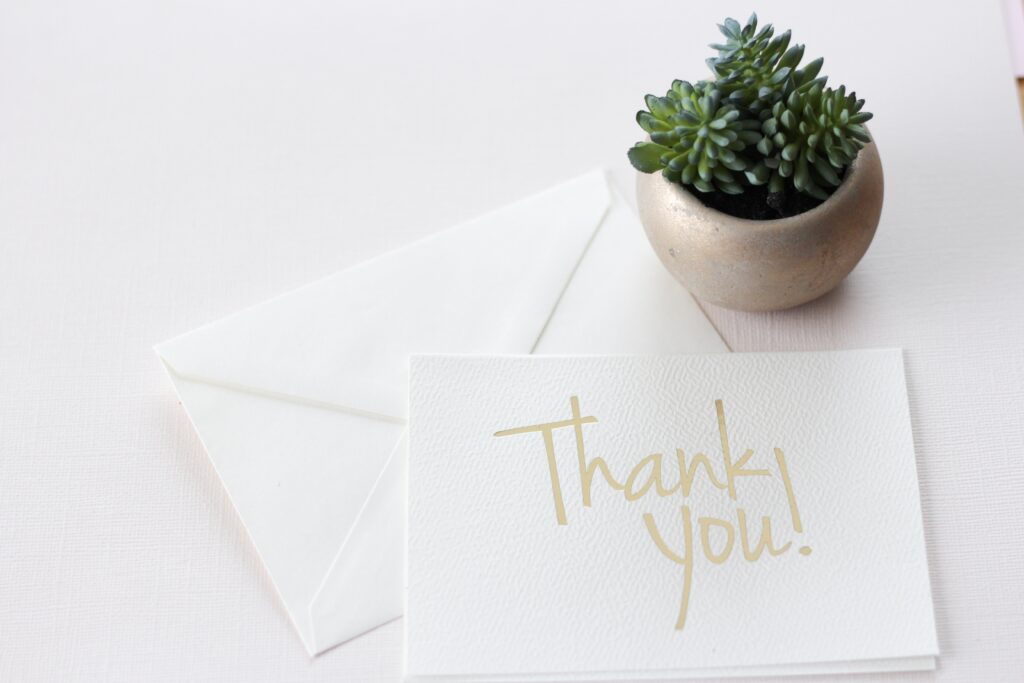 結婚式のお礼状の書き方や相手別文例まとめ