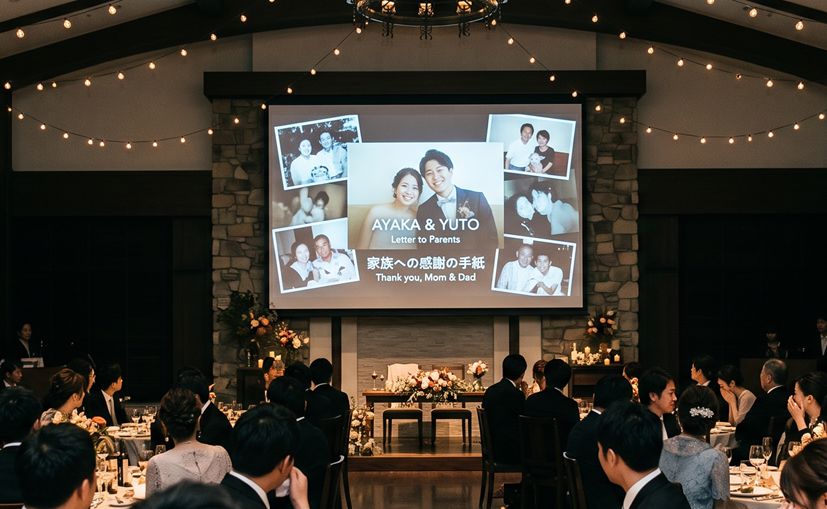 結婚式レタームービーに使える例文集　感謝が伝わる文章とは